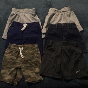 6 pairs Toddler boy 2T shorts